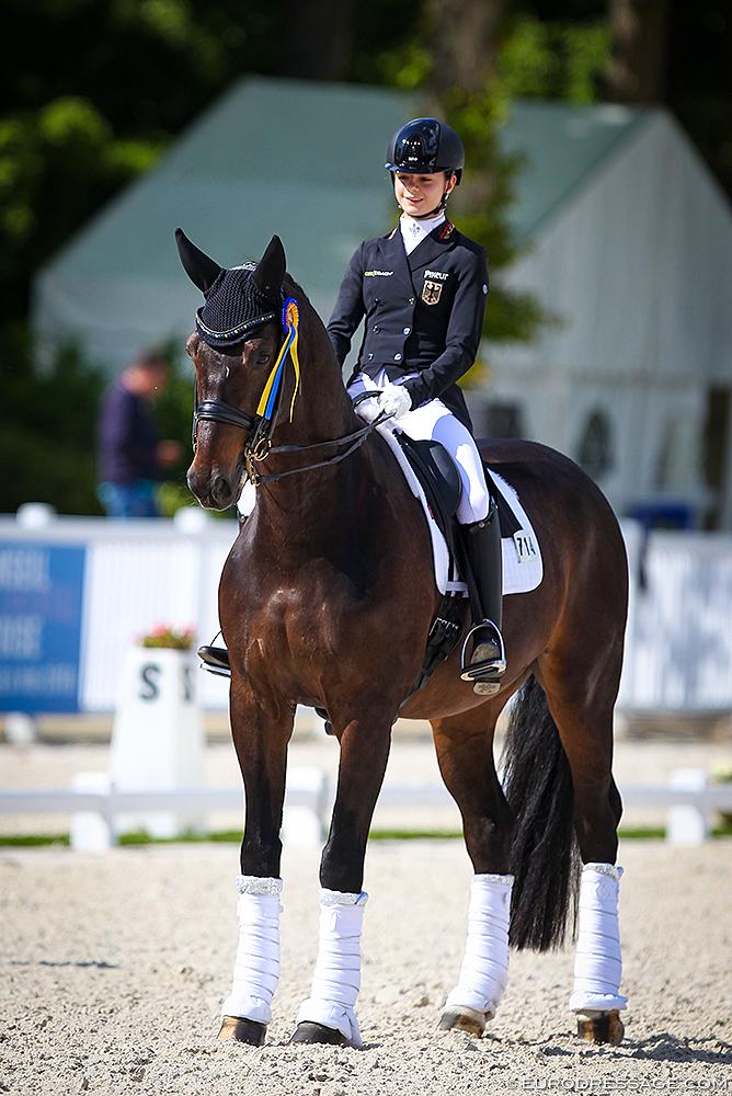 Kelly-Ann Klenk und Nymphenburgs First Choice | © Eurodressage